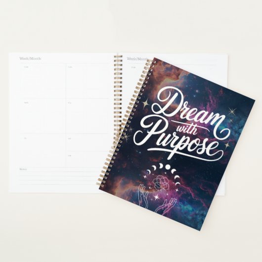 Droom met doel - Kosmische Intentie Planner (Display)
