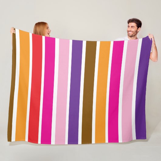 Droom met kleuren fleece deken (In situ)