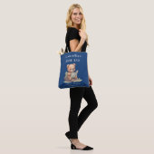 Droom met open ogen op maat tote bag (Op model)