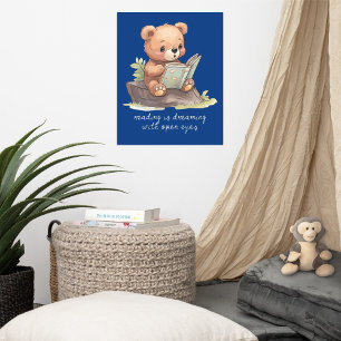 Droom met open ogen perfect poster