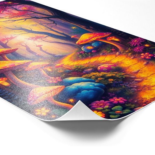 droom-natuur foto afdruk (Hoek)