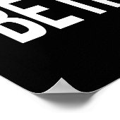 Droom niet dat het hoodie is poster (Hoek)