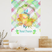 Droom olifant. poster (Keuken)