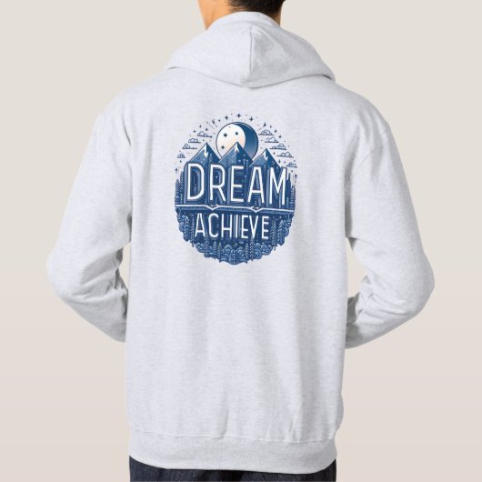 Droom om te bereiken hoodie (Achterkant)