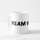 Droom om te vliegen koffiemok (Voorkant links)
