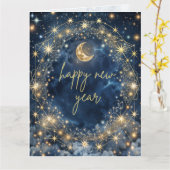 Droom onder de sterren & Nieuwe Beginnen Kaart (Gele Bloem)