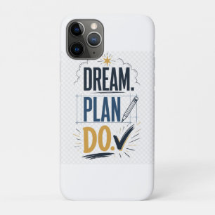 Droom Plan Do Motivatie Doel Instellen Inspiratie Case-Mate iPhone Case