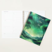 Droom, Plan, Doe 12-Maand Planner in Groen (Display)