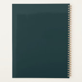 Droom, Plan, Doe 12-Maand Planner in Groen (Achterkant)