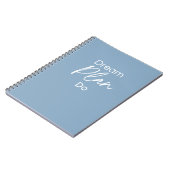 Droom. Plan. Doe. – Motiverend Notitieboek voor Do (Linkerzijde)