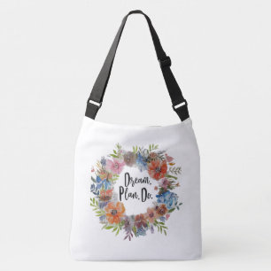 Droom. Plan. Doe. – Schoudertas voor Grote Ambitie Crossbody Tas