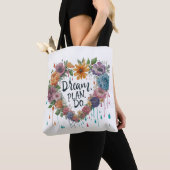Droom. Plan. Doen. – Motivatie schouder Tote Bag (Dichtbij)