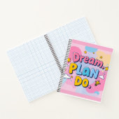 "Droom. Plan. Doen." Notitieboek (Binnen)