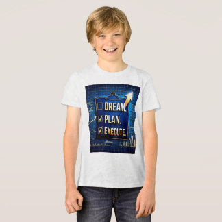 Droom. Plan. Uitvoeren. – Uw blauwdruk voor succes Tri-Blend Shirt