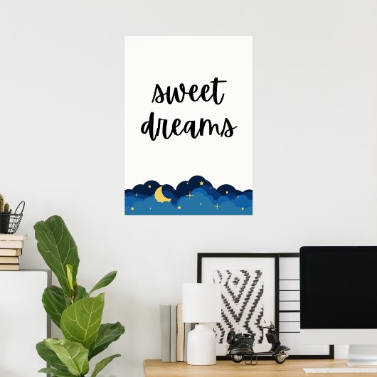 Droom Poster (Thuiskantoor)