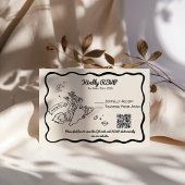 Droom Raket RSVP-reactiekaart RSVP Kaartje