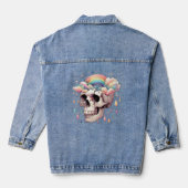 Droom Regenboog Denim Jas Jacket (Achterkant)