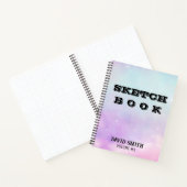 Droom Ruimte Galaxy Notebook Notitieboek (Binnen)