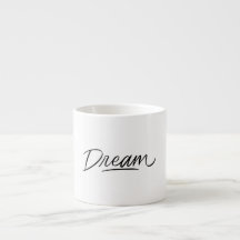 Droom Schrijf Op Motiverende Quote Koffiemok