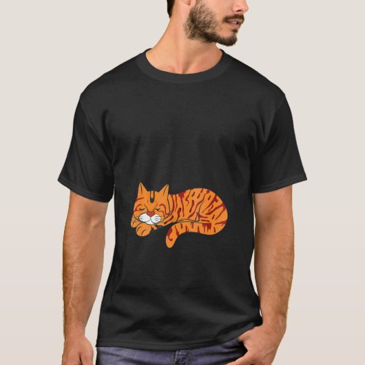 Droom Slaap Snooze Licht Bengalen Kat Slaap T-shirt (Voorkant)