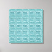 Droom, stel je voor, hoop canvas afdruk (Voorkant)