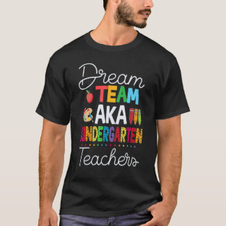 Droom Team AKA Kleuterschool Terug naar school Ler T-shirt