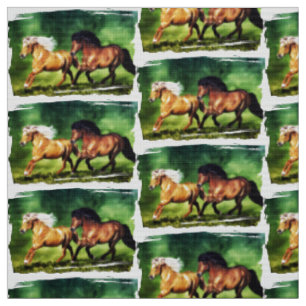 Droom Team-IJslandse Paarden Stof