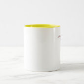 droom tweekleurige koffiemok (Center)