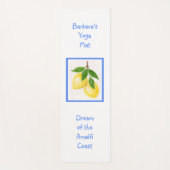 Droom van de Amalfi Coast CUSTOM Yogamat (Voorkant)