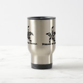 Droom van de koffie mag van Hawaï Reisbeker (Center)