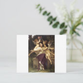 Droom van de Lente door William-Adolphe Bouguereau Briefkaart (Staand voorkant)