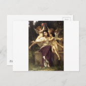 Droom van de Lente door William-Adolphe Bouguereau Briefkaart (Voorkant / Achterkant)