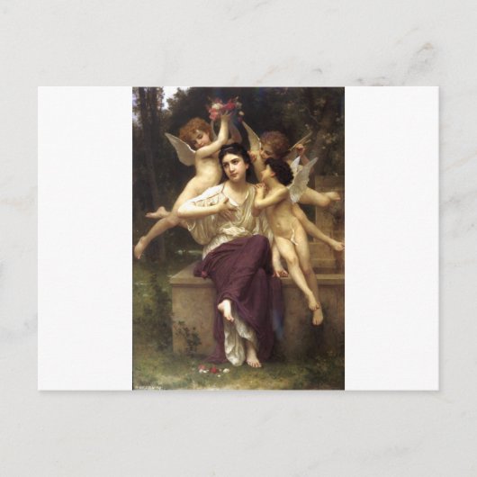 Droom van de Lente door William-Adolphe Bouguereau Briefkaart (Voorkant)
