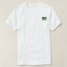 Droom van de raket— T-shirt met borstprint