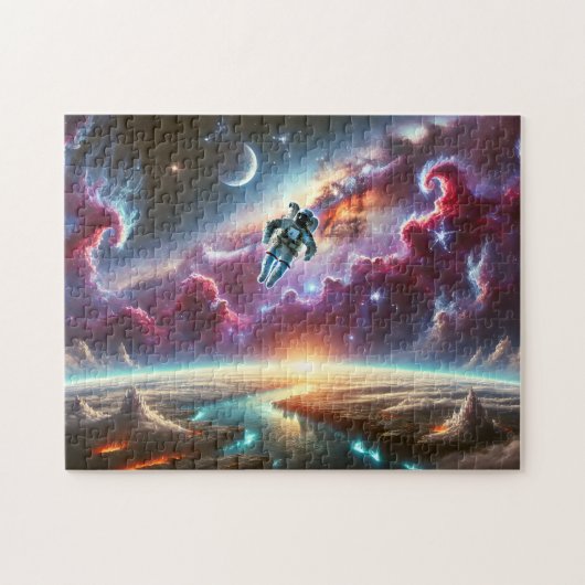 Droom van een astronaut Mythische sterrenbeelden, Legpuzzel (Horizontaal)