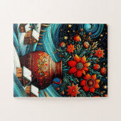 Droom van een Winternacht Legpuzzel (Horizontaal)