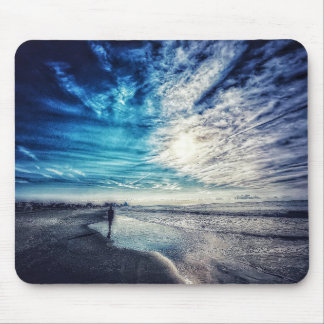 Droom van het strand terwijl je werkt muismat