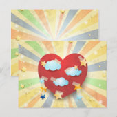droom van liefde briefkaart (Voorkant / Achterkant)