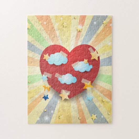 droom van liefde legpuzzel (Verticaal)