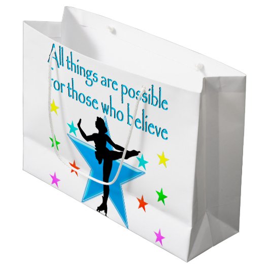 DROOM VAN SCHAATSEN GROOT CADEAUZAKJE (Voorkant Gekanteld)