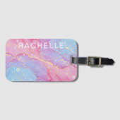 Droom van Suikerspin Bagagelabel (Voorkant (horizontaal))