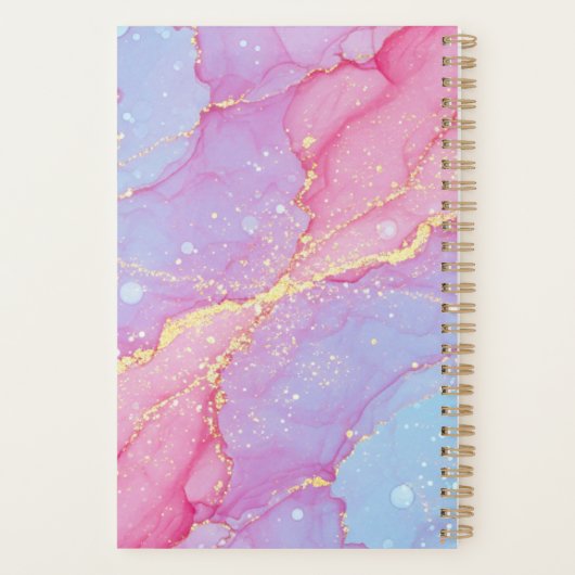 Droom van Suikerspin Planner (Achterkant)