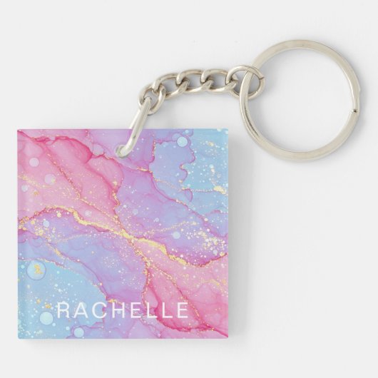 Droom van Suikerspin Sleutelhanger (Achterkant)