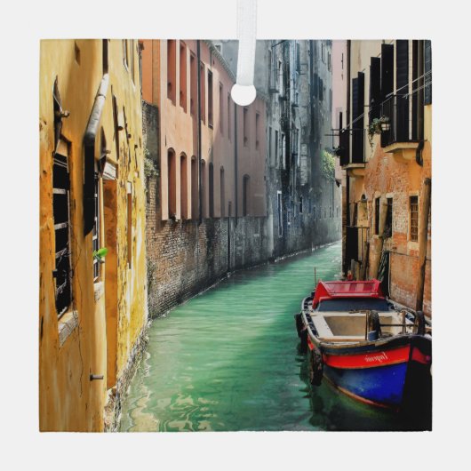 DROOM VAN VENICE Glass Ornament (Achterkant)