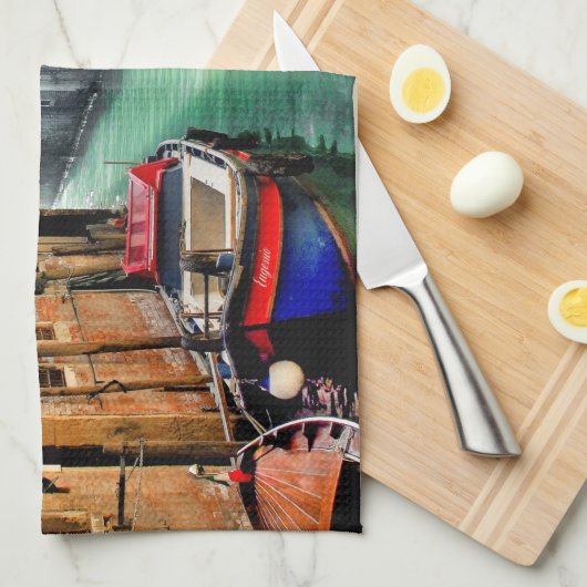 DROOM VAN VENICE Kitchen Towel Theedoek (Quarter Fold)