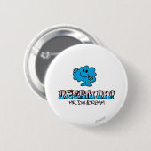 Droom verder met Mr Daydream Ronde Button 5,7 Cm (Voorkant /achterkant)