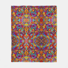 Droom vol confetti fleece deken