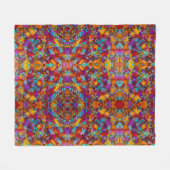 Droom vol confetti fleece deken (Voorkant (Horizontaal))