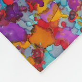 Droom vol confetti fleece deken (Hoek)