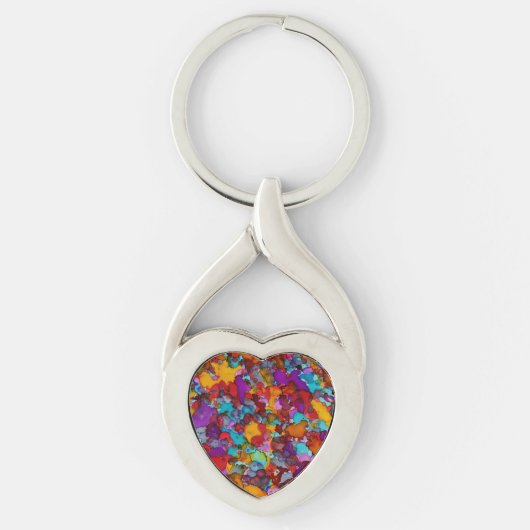 Droom vol confetti sleutelhanger (Voorkant)